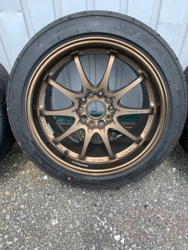 レイズ CE28 17インチ4本タイヤEAGLE RS Sport