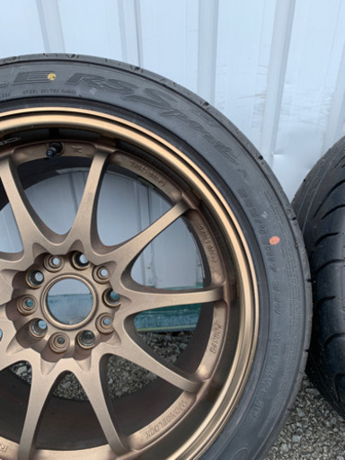 レイズ CE28 17インチ4本タイヤEAGLE RS Sport