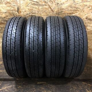 DUNLOP SP175N 195/80R15 107/105L LT 15インチ 夏タイヤ 4本 2019年製 バリ溝 ハイエース レジアスエース等 (VTP112) クレジットカード QR決済可能