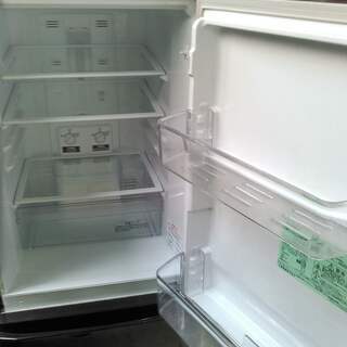 ★安心の一年保証！冷蔵庫　2ドア　三菱/MITSUBISHI　2018年製　黒　146L　MR-P15C-B　No.1320040403　ガーランド草加の画像