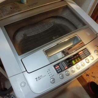 予約済み　LG 洗濯機　7.5kg 2009年製
