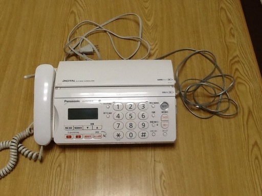 panasonic  電話機 ファックス