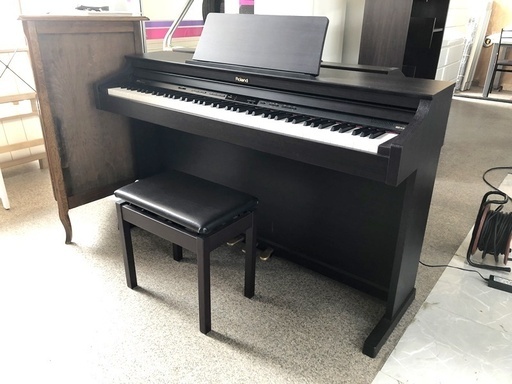 札幌近郊　送料無料◇Roland ローランドHP302　デジタル電子ピアノ　88鍵盤　チェア椅子　動作確認OK