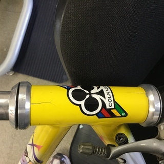 コルナゴオールアルミ&カーボンフォーク　490mm 訳あり観賞用の画像