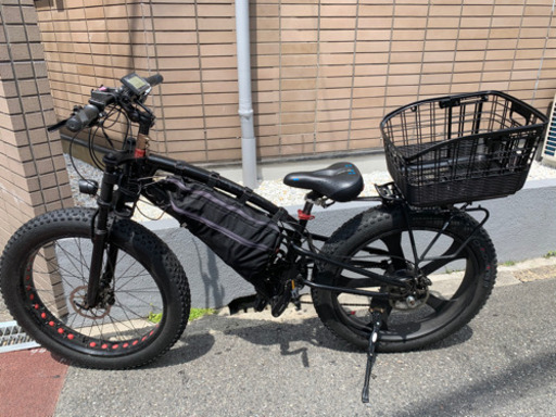 26インチ 電動自転車 バイク BK
