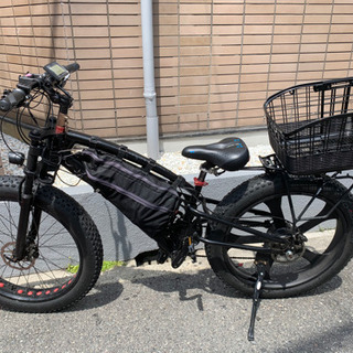 26インチ 電動自転車 バイク BK