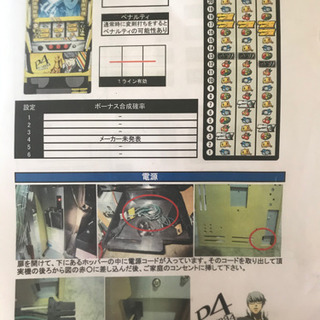 ペルソナ4 実機 コイン不要機