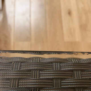 ★最終値下げ！★ 定価12万円！人工ラタン ダイニングセット　の画像