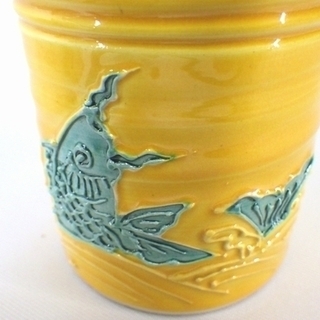 茶道具・蓋置～交趾（こうち）焼／光山～の画像