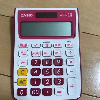 中古CASIOの電卓お譲りします
