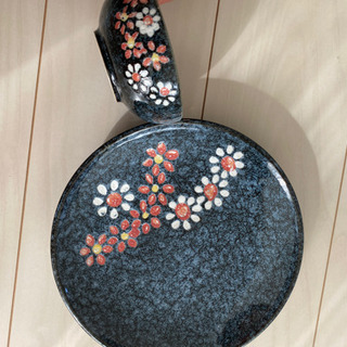 花柄のお皿と小皿