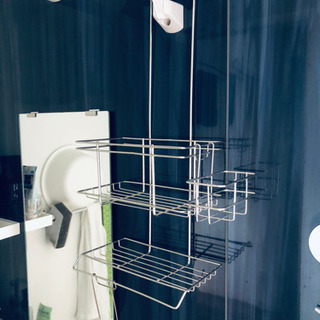 ニトリ　ステンレスシャワーラック