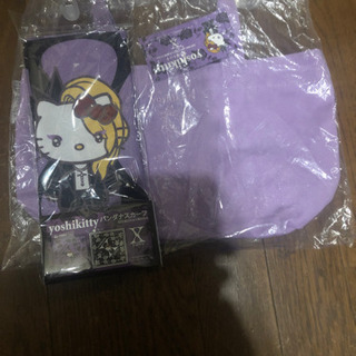 Yoshi kiitty ランチトート　バンダナスカーフ