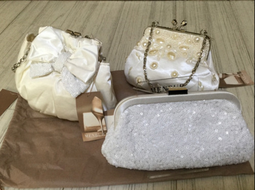 新品♬Menbur wedding サンプルバッグ3点set