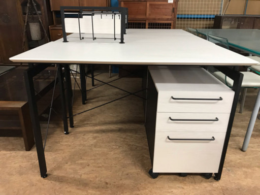 ニトリ デスクワゴンセット サーヤ 中古
