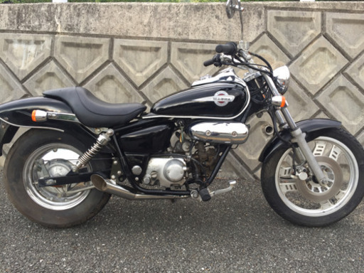 売約済み　ホンダ マグナ50 黒 普通に乗れる 福岡市