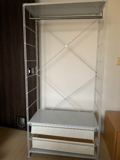 無印良品　スチールユニットシェルフ