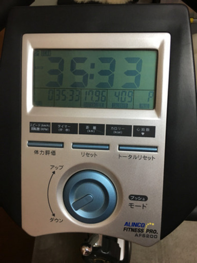 エアロバイク ALINCO AF6200.