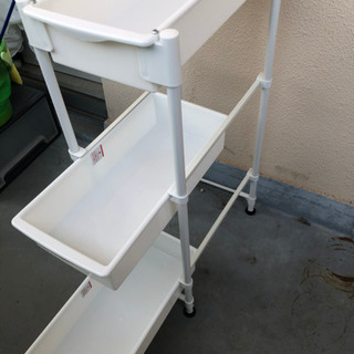 引き出し式3段収納