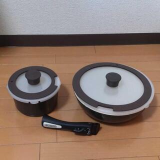 IH•ガス対応可能、炒め鍋•スープ鍋 7点セット セラミック