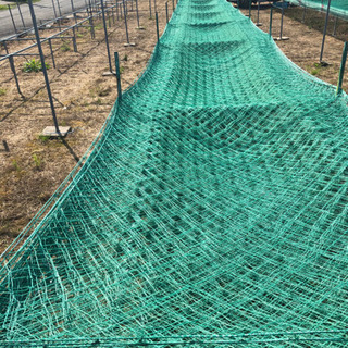 網　園芸獣除けに