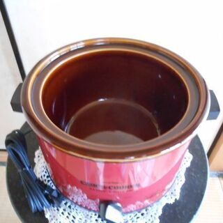 今西金属 クロッククッカーIC－３０２ ワインレッド Ⅰ台の画像