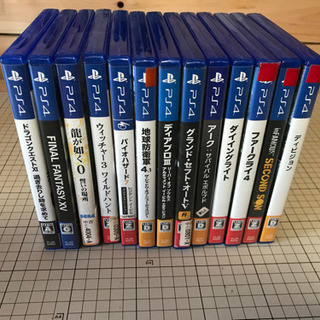 PS4のソフト各種　まとめてか単品で