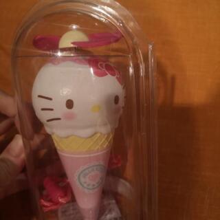 【新品未使用】キティちゃんアイスクリームファンの画像