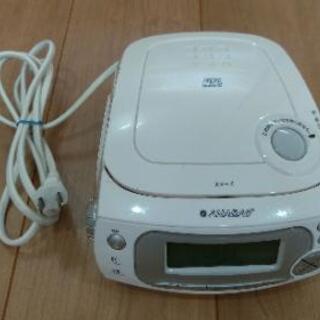 CDプレーヤー&ラジオ&目覚まし時計