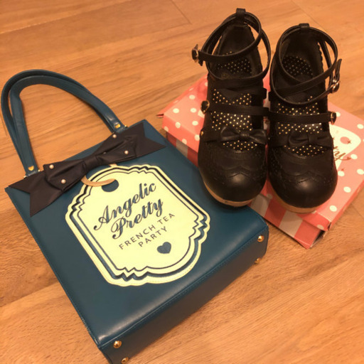 ロリータ ブランド【AngelicPretty】靴&バッグ 引越しの為、6/22までのお取引の予定です。