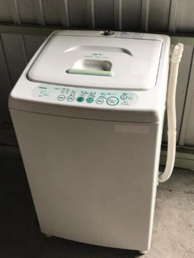 ☆東芝全自動洗濯機5kg2011年製ホワイト×緑☆