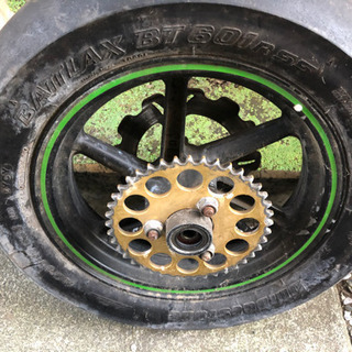 NSR50?80?の5本スポークホイール
