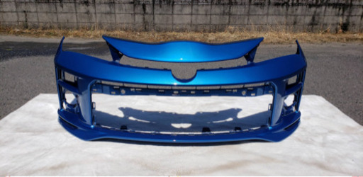 TOYOTA ヴィッツGR フロントバンパー　NCP131 中古バンパー　青