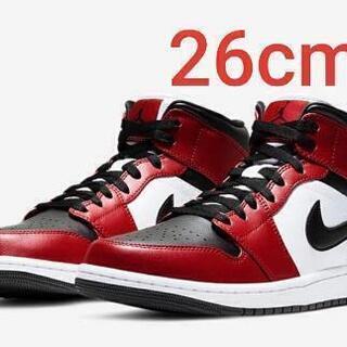 AIR JORDAN 1 MID “CHICAGO BLACK TOE”