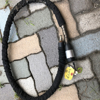 バイクや自転車の盗難防止チェーン