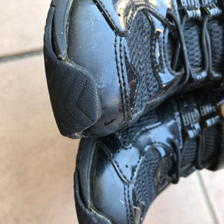 瞬足　黒★21.5センチ　中古の画像