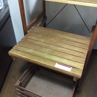 木製キッチンシェルフ、差し上げますの画像