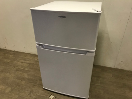 ☆052992 セウー 2ドア冷蔵庫 18年製☆
