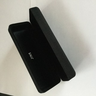 お値下げしました◆JINS メガネケース　ブラック【1】未使用品