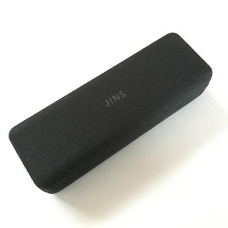 お値下げしました◆JINS メガネケース　ブラック【1】未使用品の画像