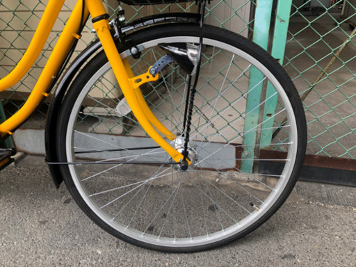 【訳あり新品自転車】26インチ、オートライト、外装6段 ママチャリ