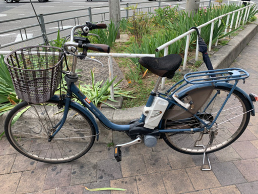 パナソニック Panasonic BE-ENDS634V [電動アシスト自転車（26型） モダンブルー リチウムビビ・DX・スペシャルデザイン ECONAVI（エコナビ）搭載]