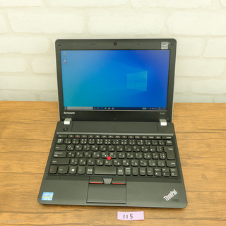 モバイルノートパソコン!SSD+HDD! Lenovo E130 No.115