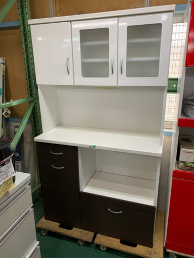 レンジボード　食器棚　幅1050×高さ1800×奥行420 中古