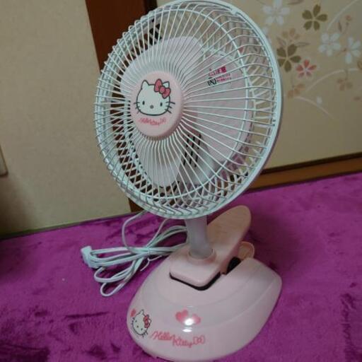 未使用品☆ハローキティ☆扇風機2way