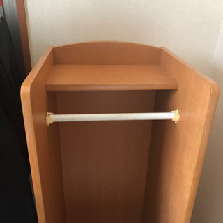 　無料　ハンガーラック　子供用の画像