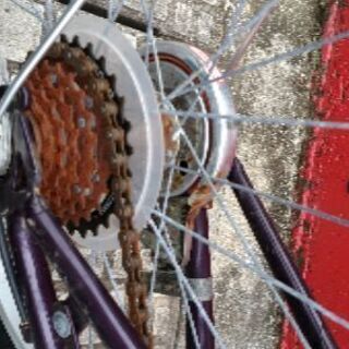折りたたみ式自転車の画像