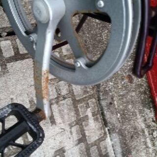 折りたたみ式自転車の画像