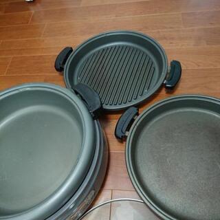 TIGER ホットプレート 電気鍋 焼肉プレートの画像