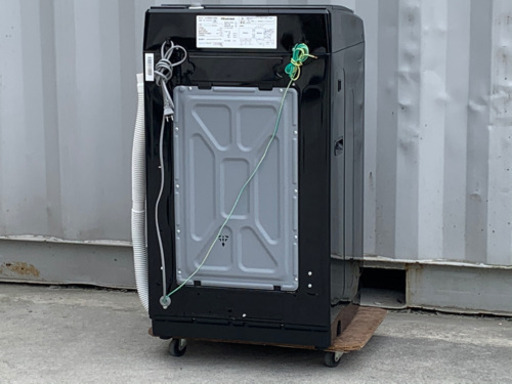 格安で！ハイセンス 洗濯機◇5.5kg◇ガラストップ◇2016年製◇HW-G55E4KK◇JW-0070